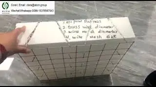 3D panel production line, EPS 3D panel machine, EPS board with wire mesh