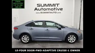 2024 TOYOTA COROLLA LE FOUR DOOR CELESTITE BLUE 4K WALKAROUND 16192Z
