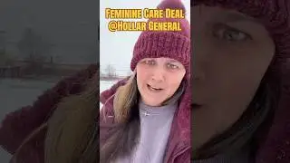 На этой неделе в Dollar General действуют скидки на средства женской гигиены с 25 по 31 января #d...