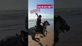 Triple Galop &agrave; une main sur la plage 😍