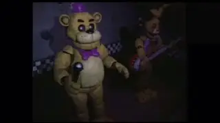 The animatronics characters do get a bit quirky at night