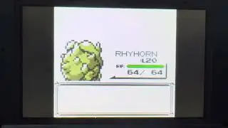 Pok&eacute;mon Yellow - Rhyhorn uses Horn Attack