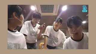 withus | Janghyeon, Rak, Junyeop, Hwanrok Vlive | 220625 | 7시반 버스킹♡