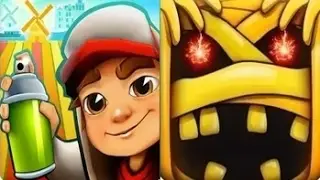 Subway run vs Tomb Dungeon Run 2016