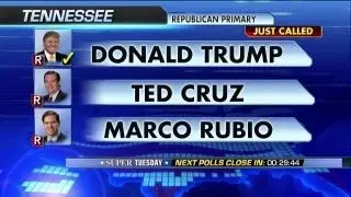 Fox News projects Trump, Clinton win Tennessee, Alabama