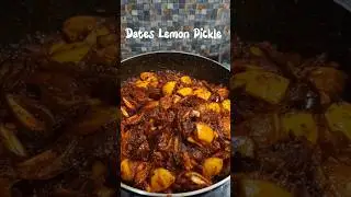 Dates Lemon Pickle 🍋❤️ #pickle #lemon #dates #simplerecipe #datesrecipes #homemade #cravings #recipe