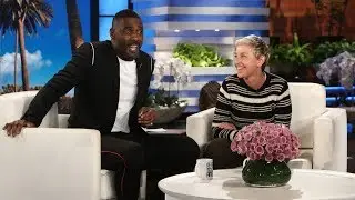 Idris Elba Chats About (Not) Working with Ellen