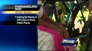 Panhandling banned in Delray Beach