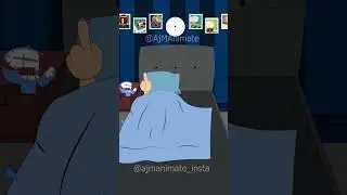Morning Routine 🥱🤬 (Animation Meme) #hdmemes #memes #shortsfeed #cartoon #shorts @AjMAnimate