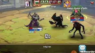 Monster Legends Zeighar 1v3 friendly battle
