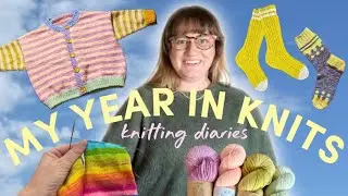 Trying On Everything I Knit in 2025 - Knitting Diary 