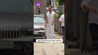 Tiger Shroff Serves Major Fashion Goals with His Dapper Look, Fans Can&rsquo;t Stop Gushing&nbsp;Over&nbsp;His&nbsp;Style