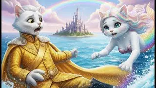 🐱🌈 AI Animated Story: Princess Mermaid Kitten Rescuing Prince Cat From Conspiracy