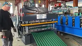 M&aacute;quina formadora de rollos de l&aacute;minas para techos