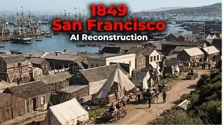 San Francisco 1849 Gold Rush (AI Reconstruction)