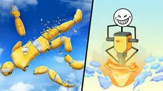 Top Gameplay RAGDOLL BREAK: Kick Master vs BREAK IT: Stickman JUMP, Funny Gameplay,Part#136.