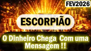 ESCORPIÃO💲✨️IMPRESSIONANTE!🔥O DINHEIRO QUE REALIZA SEU SONHO ESTÁ CHEGANDO✨🍀🔥