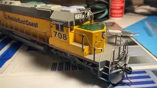 FEC SD40-2 custom RV AC job for a friend