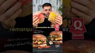 Je Teste les Burgers Remarquables de Quick !