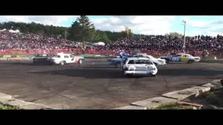 Ontario vs Quebec 4vs4 Fullsize Demolition Derby