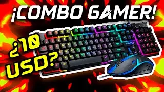 ⌨️&iexcl;TECLADO y MOUSE GAMER Calidad-Precio! | Teclado T-WOLF 200🎮