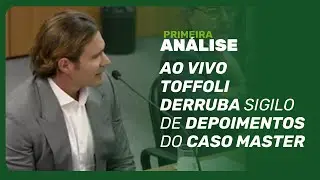 O que revelam gravações do caso Master; Trump diz que espera não atacar o Irã | Primeira Análise