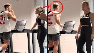 Мужчина игнорирует девушку из спортзала, и она тут же жалеет об этом...