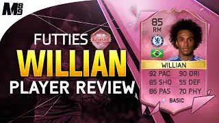 FIFA 16 FUTTIES WILLIAN REVIEW (85) FIFA 16 Ultimate Team Player Review + In Game Stats