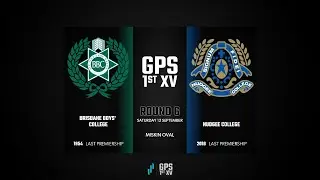 GPS 2020 Round 6: Brisbane Boys' College vs St Joseph's Nudgee College