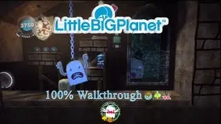 LittleBIGPlanet (720p HD) Walkthrough Part 06 - Skate to Victory - Initial & Aced