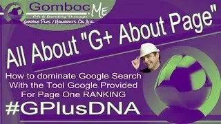 All About The About Page on Google Plus #GPlusDNA