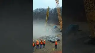 &ldquo;Bridge Demolition Goes Wrong: Pier Collapse Caught on Camera 😳&rdquo;#BridgeCollapse #EngineeringDisaster
