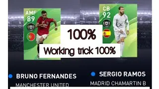 Trick to get bruno Fernandez and ramos in potw player of the week