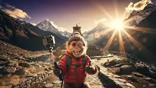 ,#monkey 🐒 mauj masti cartoon Video #@Ai_cartoon -930
