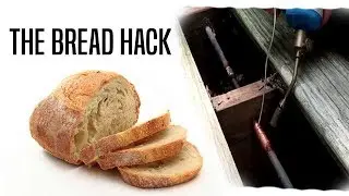Solder Copper Pipes With Water In It plumber's Bread Trick / frozen water pipe repair