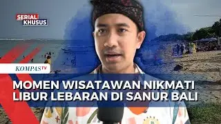 Kisah Wisatawan Nikmati Libur Lebaran 2025 di Pantai Sanur Bali