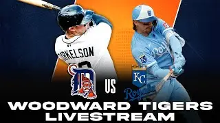 Detroit Tigers vs Kansas City Royals LIVE! Sunday, August 24th 2025 - Woodward Tigers