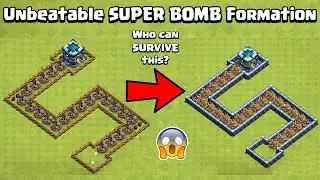 Epic Super Bomb TRAPS Formation | Traps Vs All Troops | Clash of Clans | COCGameplay | COC