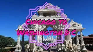 DRIVING CHICAGO TO WASHINGTON D.C | USA TRAVEL VLOG