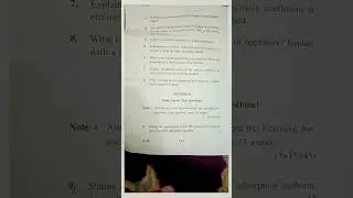 Advanced Physical Chemistry |&ldquo;MSC Chemistry 1st Semester Question Paper 2025-26&rdquo;#shorts #viral