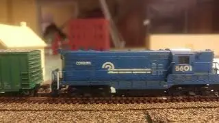Test of JMRI Conrail Virtual Sound Decoder