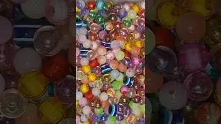Rain of beads 😍 #beads #collection #variety #evileye #material #beautiful #colourful #ideas #diy