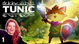 Playing TUNIC for the first time!