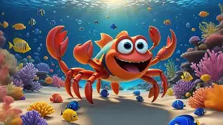 Three Colorful Crabs Count to Ten | Counting Song for Kids | Nursery Rhymes and Baby Songs