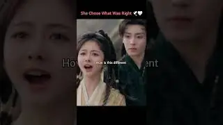 She decided to side with the demons 🖤🤍|#cdrama #chinesedrama #fantasy #romance #wuxia #shorts