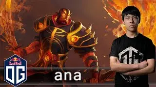 OG.ana Ember Spirit Gameplay - Ranked Match - OG Dota 2.