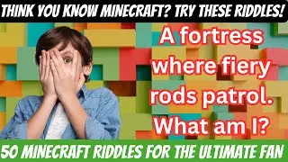 Minecraft Brain Teasers for Gamers 🎮 | Riddles & Answers
