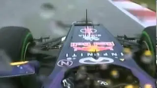 Salida  GP Malasia 2013. Retirada de Fernando Alonso.
