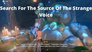 Search For The Source Of The Strange Voice