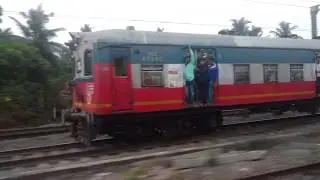 Sinhagad Express defeating Mumbai local